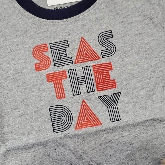 Janie and Jack Nautical Set Seas the Day Summer Set - Picture 8 of 8